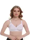 Women Full Coverage Non Padded Bra (White)
