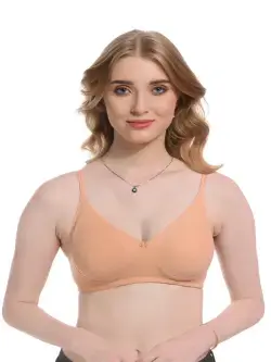 Full Coverage Non Padded Daily Use Bra & Pantie Lingerie Set for Women and Girls