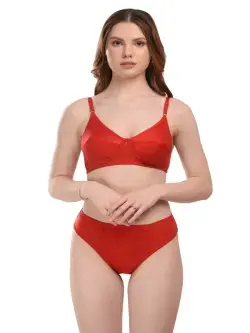 Red Lingerie Set