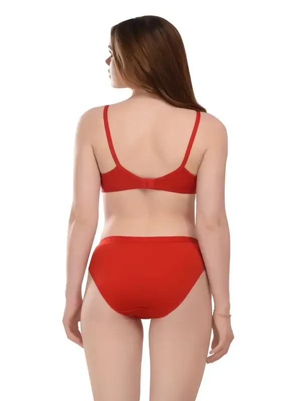 Red Lingerie Set
